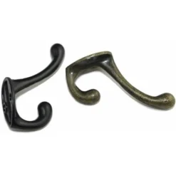 Crochet De Manteau 6 Pi&egraveces Vintage Crochets Pat&egravere M&eacutetal Porte Manteau Crochet R&eacutetro Pour Chapeau V&ecirctements Crochets Muraux Avec Vis BronzTaille Unique -Promos Gout Cuisine Boutique 89142554 3