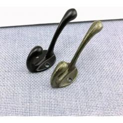 Crochet De Manteau 6 Pi&egraveces Vintage Crochets Pat&egravere M&eacutetal Porte Manteau Crochet R&eacutetro Pour Chapeau V&ecirctements Crochets Muraux Avec Vis BronzTaille Unique -Promos Gout Cuisine Boutique 89142554 4