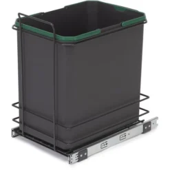 Emuca Poubelle De Recyclage Recycle De 35 L Pour Cuisine, Fixation Au Sol Et Extraction Manuelle, 1 U