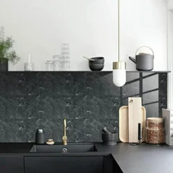 Lot De 16 Autocollants Pour Carrelage Mural - En PVC - Étanche - Pour Cuisine, Armoire, Meubles, Table,Superam,Gris - 30 X 15 Cm 9 Lot De 16 Autocollants Pour Carrelage Mural - En PVC - Étanche - Pour Cuisine, Armoire, Meubles, Table,Superam,Gris - 30 X 15 Cm -Promos Gout Cuisine Boutique 89384608 5