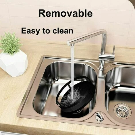 UNOIU Noir Plateau Tournant Placard Cuisine,Etagere A Epices Plateau Pivotant En Métal,Tourniquet A Epices Rond,360 Degrés Rotatif 4 UNOIU Noir Plateau Tournant Placard Cuisine,Etagere A Epices Plateau Pivotant En Métal,Tourniquet A Epices Rond,360 Degrés Rotatif – Image 4