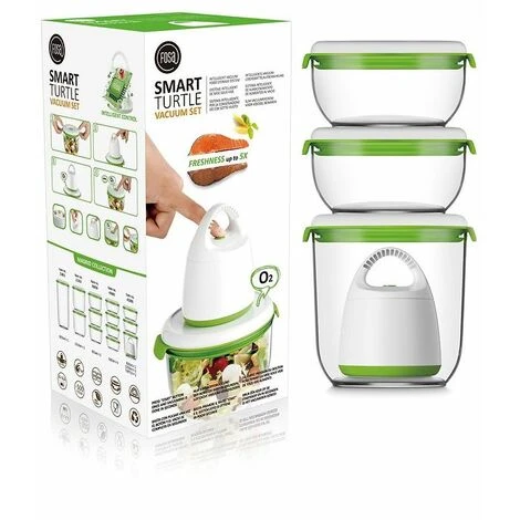 PACK FOSA Appareil Sous Vide + Boite De Conservation 2x600ml + 1x1350ml + 1x2300ml + 1x1000ml + 1x850ml 2 PACK FOSA Appareil Sous Vide + Boite De Conservation 2x600ml + 1x1350ml + 1x2300ml + 1x1000ml + 1x850ml – Image 2
