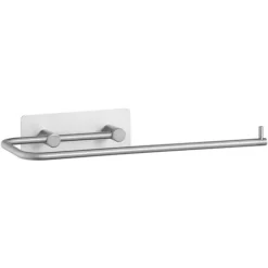 Support Pour Papier Essuie Porte-Rouleau De Cuisine Auto-Adhésif Porte-Papier De Cuisine En Acier Inoxydable Porte-papier Pour La Cuisine Et Les Deux Pièces
