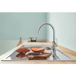 Grohe BauLoop - Mitigeur D'évier, Chrome 31368001 8 Grohe BauLoop - Mitigeur D'évier, Chrome 31368001 -Promos Gout Cuisine Boutique 92489052 4