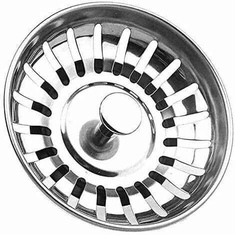 Lot De 2 ,Bouchon Evier Universel En Acier Inoxydable-bonde Evier/lavabo-crepine Evier Cuisine (Lot De 2) 2 Lot De 2 ,Bouchon Evier Universel En Acier Inoxydable-bonde Evier/lavabo-crepine Evier Cuisine (Lot De 2) – Image 2