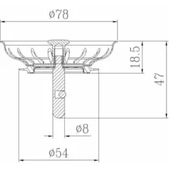 Lot De 2 ,Bouchon Evier Universel En Acier Inoxydable-bonde Evier/lavabo-crepine Evier Cuisine (Lot De 2) 9 Lot De 2 ,Bouchon Evier Universel En Acier Inoxydable-bonde Evier/lavabo-crepine Evier Cuisine (Lot De 2) -Promos Gout Cuisine Boutique 92510160 5