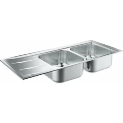 Grohe Éviers - Évier K400 Avec Garniture De Vidage Automatique, 1160x500 Mm 31587SD0 -Promos Gout Cuisine Boutique 92513601 3