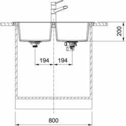 Franke Sirius 2.0 - Évier En Tectonite S2D 620-86, 860x500 Mm, Noir 143.0637.161 7 Franke Sirius 2.0 - Évier En Tectonite S2D 620-86, 860x500 Mm, Noir 143.0637.161 -Promos Gout Cuisine Boutique 92615240 3