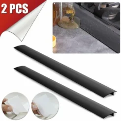 Lot De 2 Couvercles En Silicone Pour Four, Résistant à La Chaleur Pour Sceller Les Espaces Entre La Cuisinière Et Le Comptoir (21 Pouces, Noir)