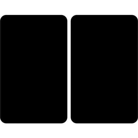 Protection Plaque De Cuisson, Lot De 2, 3en1, Couvre Plaque De Cuisson, Planche à Découper, Extension De Plan De Travail, 30 X 52 Cm, En Verre Noir 1 Protection Plaque De Cuisson, Lot De 2, 3en1, Couvre Plaque De Cuisson, Planche à Découper, Extension De Plan De Travail, 30 X 52 Cm, En Verre Noir
