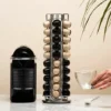 Porte-Capsules De Café Compatible Avec Nespresso (60 X Capsules) - Supports Pour Capsules De Café - Argent