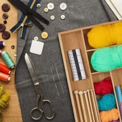 Range-Couvert, 6 Compartiments, Bambou, Ustensiles De Cuisine, Organiseur De Tiroir, 5 X 27,5 X 46 Cm, Nature -Promos Gout Cuisine Boutique 93269717 3