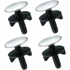 4 Pièces Robinet Trou Couvercle, Robinet Couvercle Trou Cuisine, Bouchon Trou Robinet D'évier, Acier Inoxydable Robinet Trou Couvercle Pour Accessoires D'évier Cuisine, Salle Bain à Maison (12-40mm)