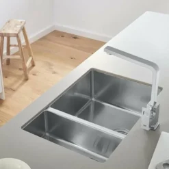 Grohe Éviers - Évier K700 Avec Garniture De Vidage, 760x450 Mm, Inox Brossé 31575SD1 -Promos Gout Cuisine Boutique 93953444 4