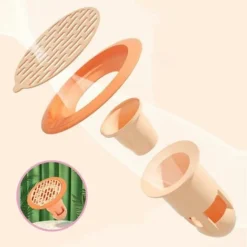 4 Connecteurs Anti-odeurs Pour Siphon De Sol De Douche, Siphon De Sol En Caoutchouc Anti-odeurs, Salle De Bain -Promos Gout Cuisine Boutique 94108354 4