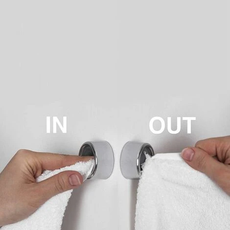 Crochet à Torchon 6 Pièces Attache Torchon, Accroche Torchons Adhesif, Accroche Torchon Ventouse Torchon Cuisine, Porte Torchon Ventouse Pour Salle De Bain, Armoire Et Placard (ABS Rond) 4 Crochet à Torchon 6 Pièces Attache Torchon, Accroche Torchons Adhesif, Accroche Torchon Ventouse Torchon Cuisine, Porte Torchon Ventouse Pour Salle De Bain, Armoire Et Placard (ABS Rond) – Image 4