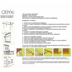Caoutchouc Adhésif Protecteur De Bord De Meuble 2 Mètres -Promos Gout Cuisine Boutique 94866754 4