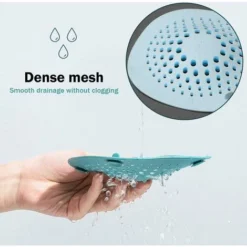 Filtre Cheveux Douche - Attrape Cheveux Protections De Vidange En Silicone Avec Ventouse, Pour évier De Douche, Baignoire - 5CPS -Promos Gout Cuisine Boutique 95442642 4