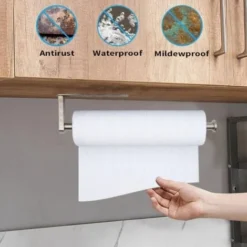 Porte Sopalin, Support Dévidoir Sopalin Acier Inoxydable Pas De Perçage Porte Essuie Tout Auto-adhésif Devidoir Support Tout Mural, Derouleur Sopalin Tout Porte-rouleau De Cuisine Pour Armoire 9 Porte Sopalin, Support Dévidoir Sopalin Acier Inoxydable Pas De Perçage Porte Essuie Tout Auto-adhésif Devidoir Support Tout Mural, Derouleur Sopalin Tout Porte-rouleau De Cuisine Pour Armoire -Promos Gout Cuisine Boutique 95505212 5