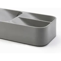 Drawer Store - Organisateur De Tiroir à Couverts Compact, 5 Compartiments, Peut Contenir Plus De 24 Pièces - Gris -Promos Gout Cuisine Boutique 95506395 4