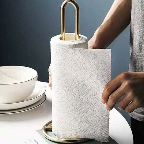 Or Rose-Support De Rouleau De Papier, Porte-Rouleau De Cuisine Portable En Acier Inoxydable Or Porte Rouleaux Papier Toilette Vertical En Acier Support Distributeur De Papier Pour La Cuisine Salon Cha 2 Or Rose-Support De Rouleau De Papier, Porte-Rouleau De Cuisine Portable En Acier Inoxydable Or Porte Rouleaux Papier Toilette Vertical En Acier Support Distributeur De Papier Pour La Cuisine Salon Cha – Image 2