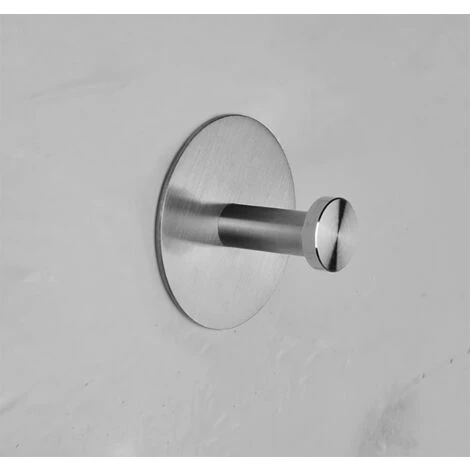 Lot De 4 Patères Autocollantes Porte-serviettes, Patères Peignoir, Inox, Patères, Patères Murales, Sans Perçage, 60 Mm 4 Lot De 4 Patères Autocollantes Porte-serviettes, Patères Peignoir, Inox, Patères, Patères Murales, Sans Perçage, 60 Mm – Image 4