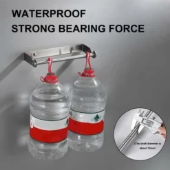 Derouleur Essuie Tout, Derouleur Porte Sopalin, Devidoir Porte Essuie Tout Mural, Distributeur Papier Aluminium Sopalin Et Film, Support Sopalin Mural Déroulant De Rouleau Cuisine(Argent) -Promos Gout Cuisine Boutique 95793594 4