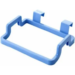 Accessoire Pour Poubelle　Porte-sacs Poubelle Portable à Suspendre à L'arrière De La Porte De La Cuisine - Bleu