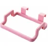 Accessoire Pour Poubelle　Porte-sacs Poubelle Portable à Suspendre à L'arrière De La Porte De La Cuisine - Rose