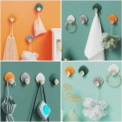 4 Pièces Crochet Adhesif Mural,Crochet Adhesif, 66cm Blanc / Gris / Vert / Orange 9 4 Pièces Crochet Adhesif Mural,Crochet Adhesif, 66cm Blanc / Gris / Vert / Orange -Promos Gout Cuisine Boutique 97015478 5