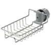 Support D'éponge De Support De Rangement De Robinet, Organisateur De Caddie D'évier Pour Accessoires De Cuisine Et De Salle De Bain, Support De Rangement Suspendu En Acier Inoxydable