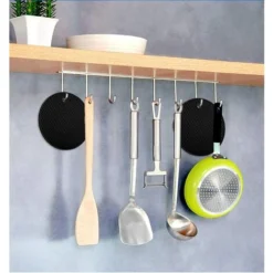 Support De Casserole Et Gants De Four En Silicone Résistant à La Chaleur, Dessous De Plat Pour Plat Chaud, Coussins Chauffants En Caoutchouc Nid D'abeille Pour Comptoir, Tapis Polyvalents Et Flexibles -Promos Gout Cuisine Boutique 97542022 4