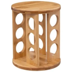 Support Rotatif 12 Pots à épices Bambou - 5 Five Simply Smart -Promos Gout Cuisine Boutique 98552960 3