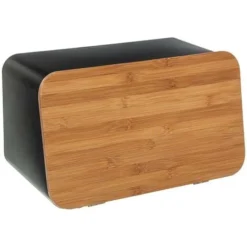 Boîte à Pain Et Planche Modern Color Noir 37 Cm - 5 Five Simply Smart