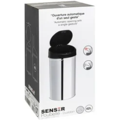 Poubelle Automatique 42L Sensor Inox - 5 Five Simply Smart -Promos Gout Cuisine Boutique 98556891 3