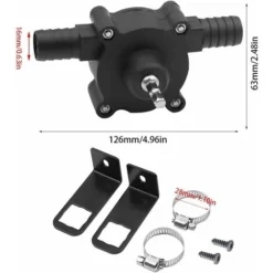 Pompe De Perceuse électrique, Pompe à Eau Pour La Maison, Le Jardin, Mini Perceuse électrique Manuelle Portable Auto-amorçante Pompe Pour Perceuse électrique Domestique Petite Pompe à Eau -Promos Gout Cuisine Boutique 99373606 4